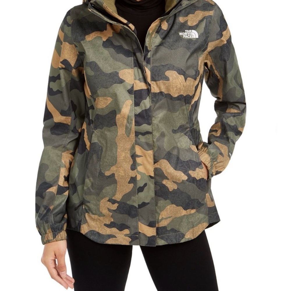 The North Face Women's Resolve II Camo Rain Jacket